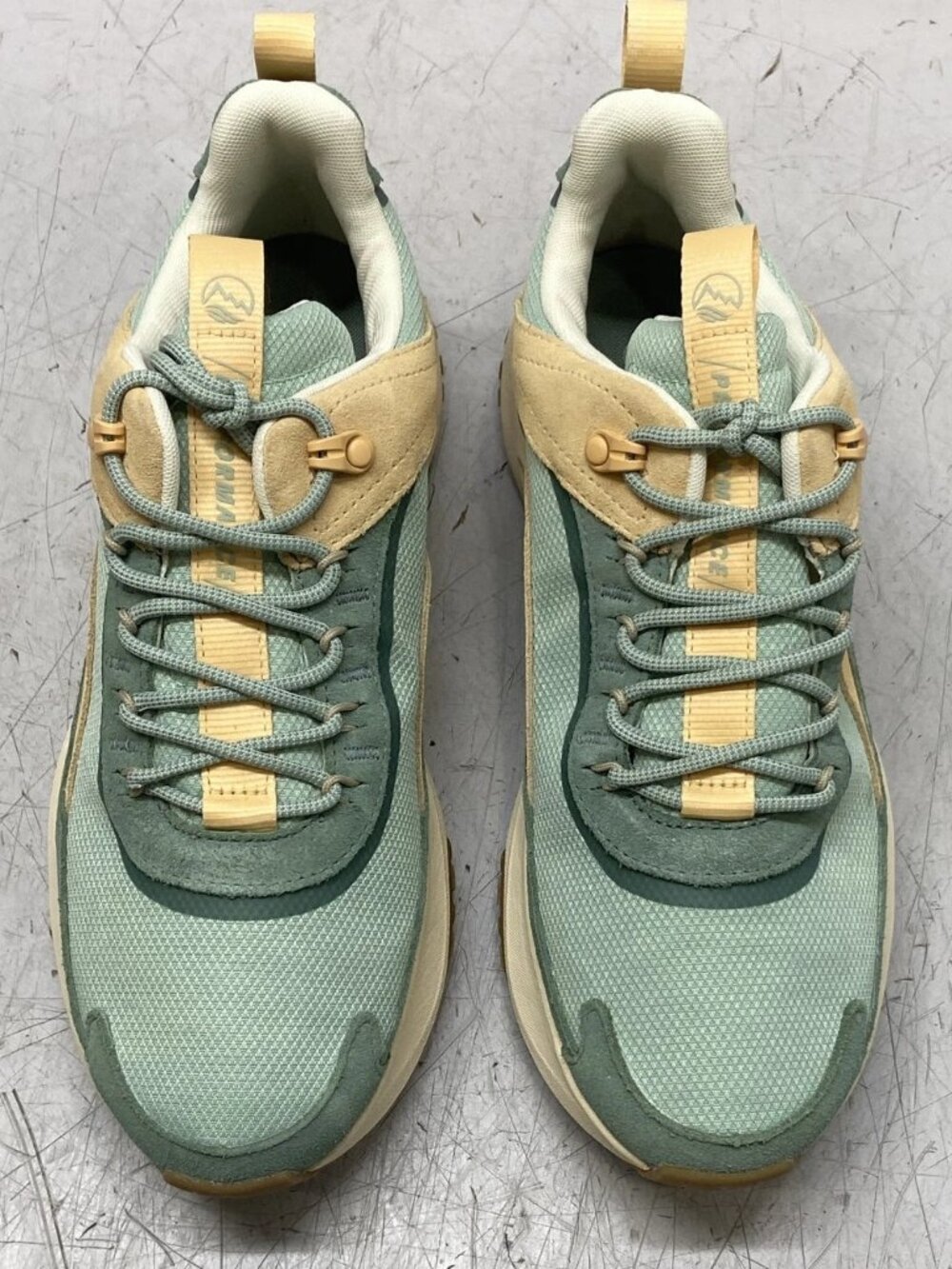 Timberland Women's 10 M Motion Access Waterproof Sneaker Light Green Mesh